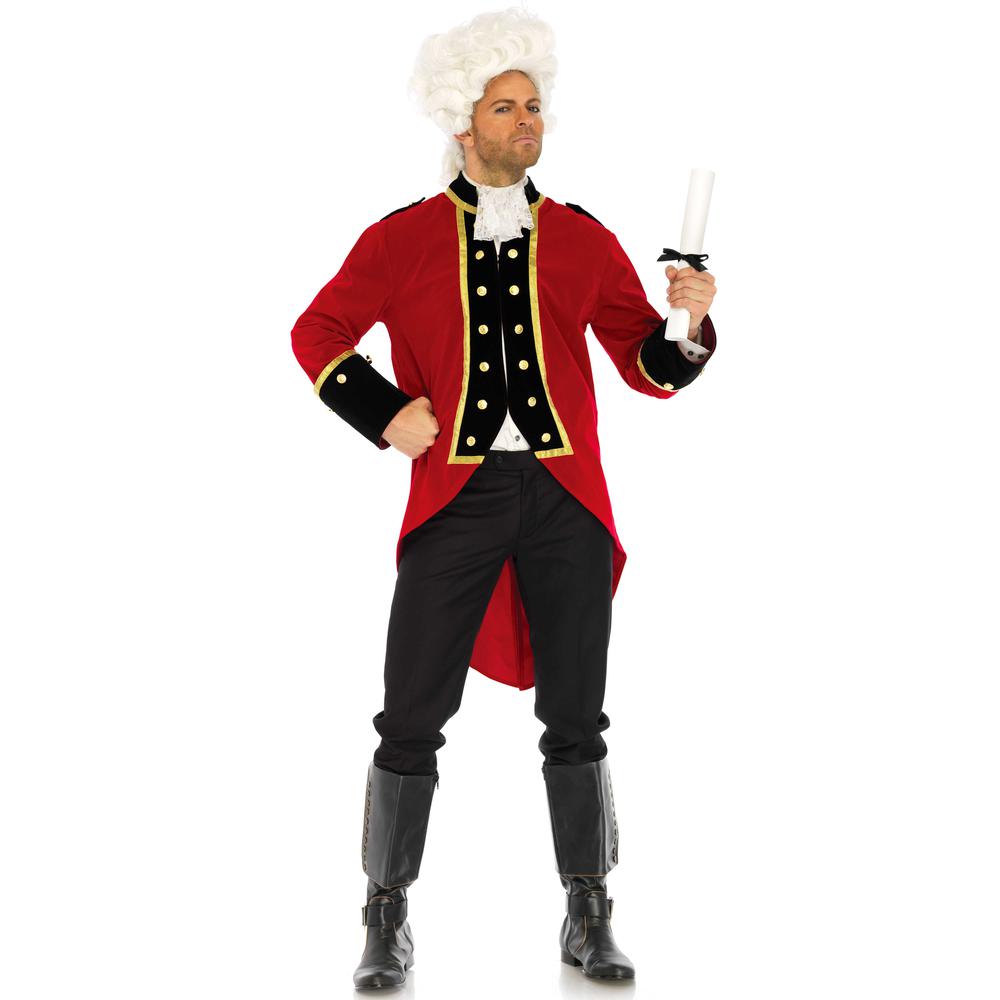 Leg Avenue - Red Coat Captain Costume - Red
